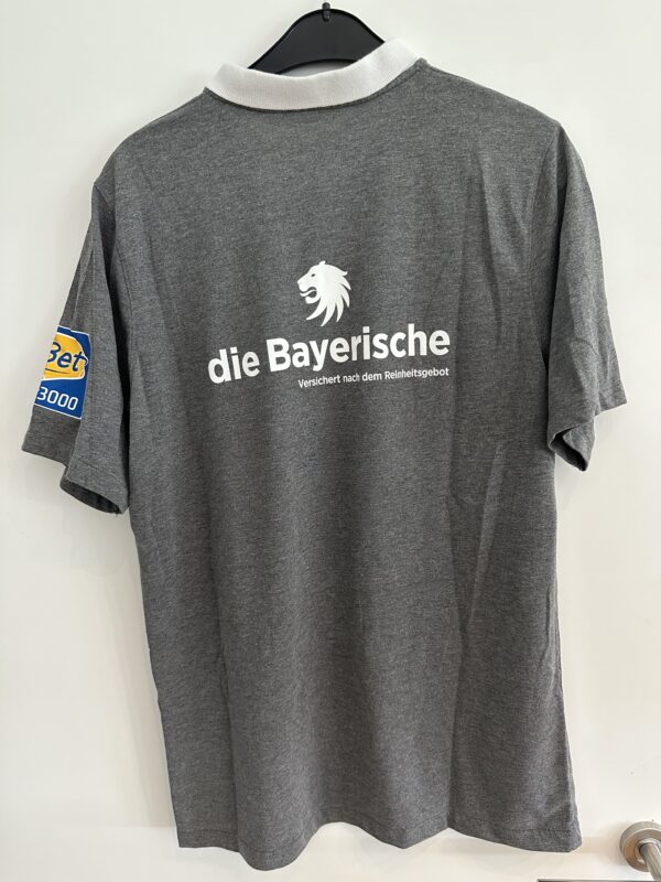 Poloshirt grau von Marcel Bär. #15, Größe L – Bild 2