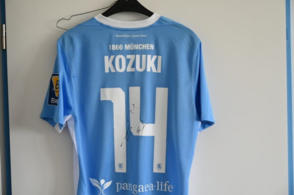 Original unterschriebenes Trikot Soichiro Kozuki Größe L #14