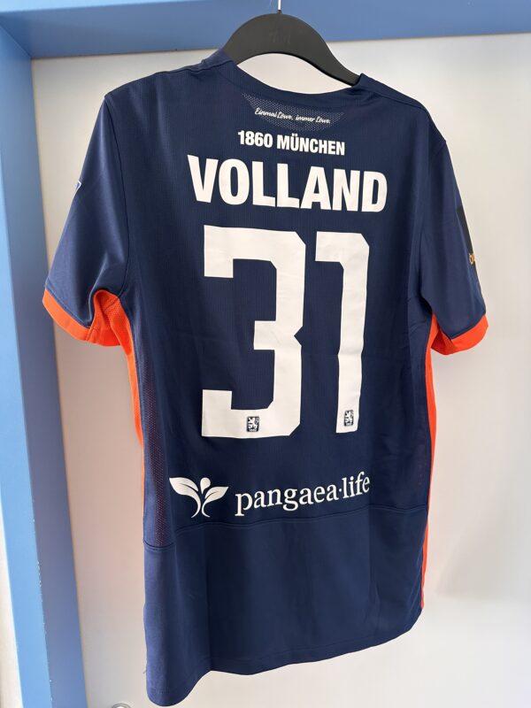 Matchworn im ersten Spiel nach der Rückkehr. Away-Trikot #31 Kevin Volland, Größe L