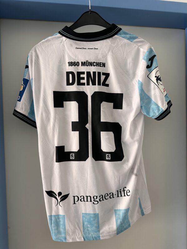 Matchworn! Deniz-Trikot vom Heimspiel gegen Osnabrück, Größe L.