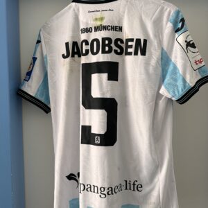 Matchworn! Jacobsen-Trikot vom Heimspiel gegen Osnabrück, Größe L.