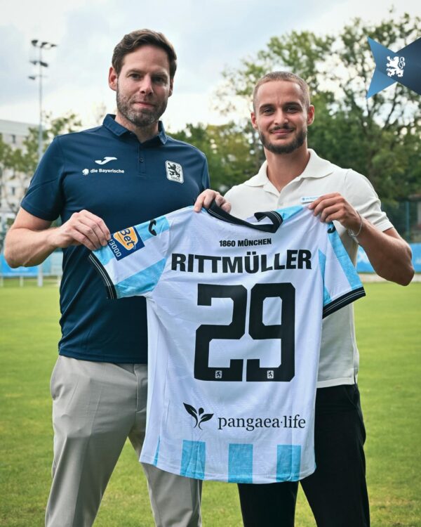 Das erste Löwen-Trikot von Marvin Rittmüller, Größe L, signiert. – Bild 4