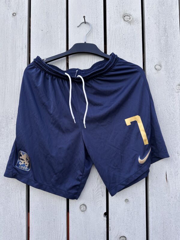 Matchworn Trikothose dunkelblau/gold, Größe M