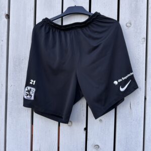 kurze schwarze Trainingshosen Profis, Größe M
