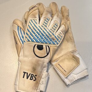 Matchworn! Torwart-Handschuhe von Thomas Dähne