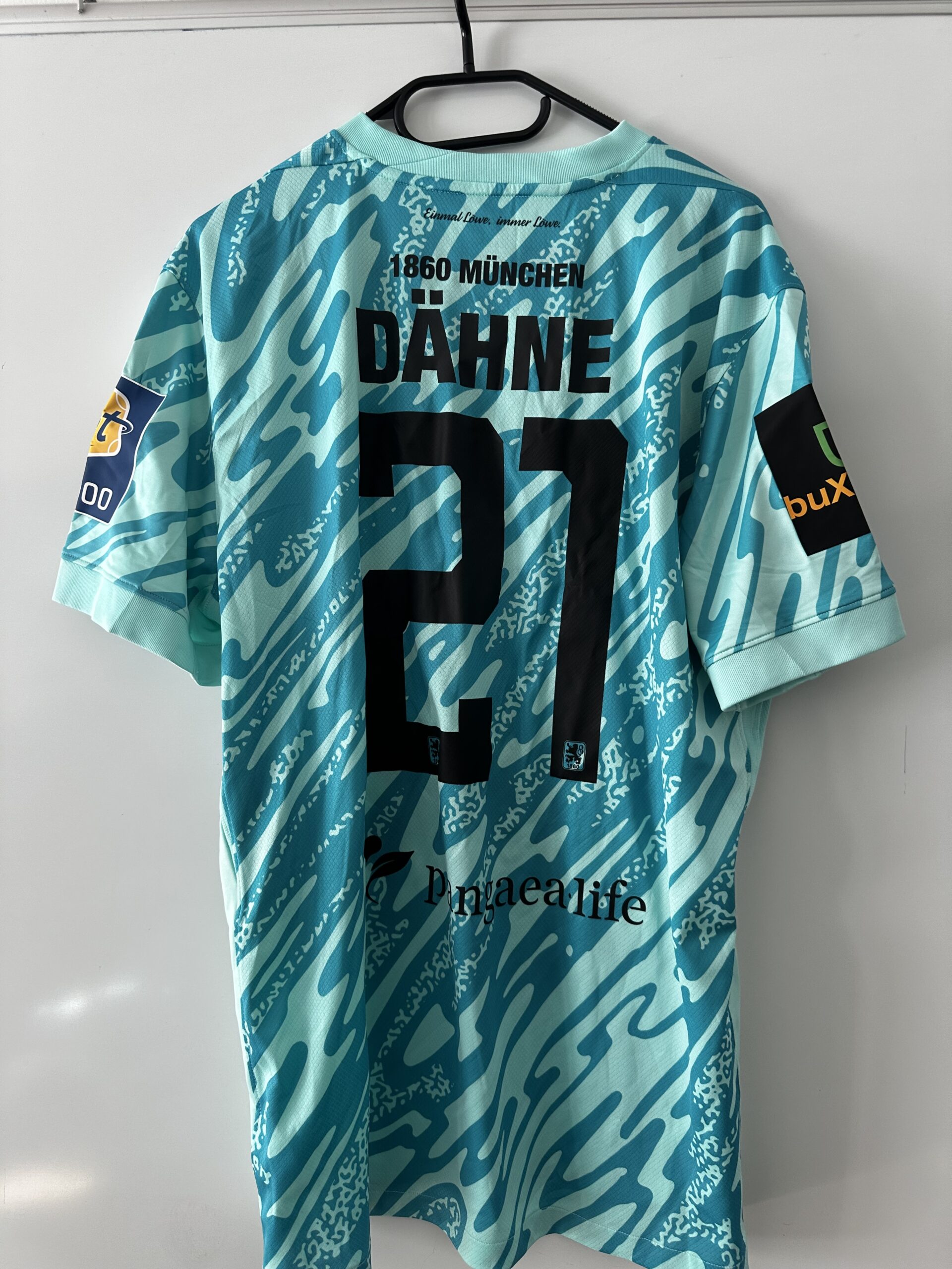 Matchworn im Testspiel: TW-Trikot Thomas Dähne, Größe XL