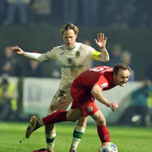 Matchworn beim Toto-Pokal in Aubstadt: Thore Jacobsen-Trikot, Größe L.