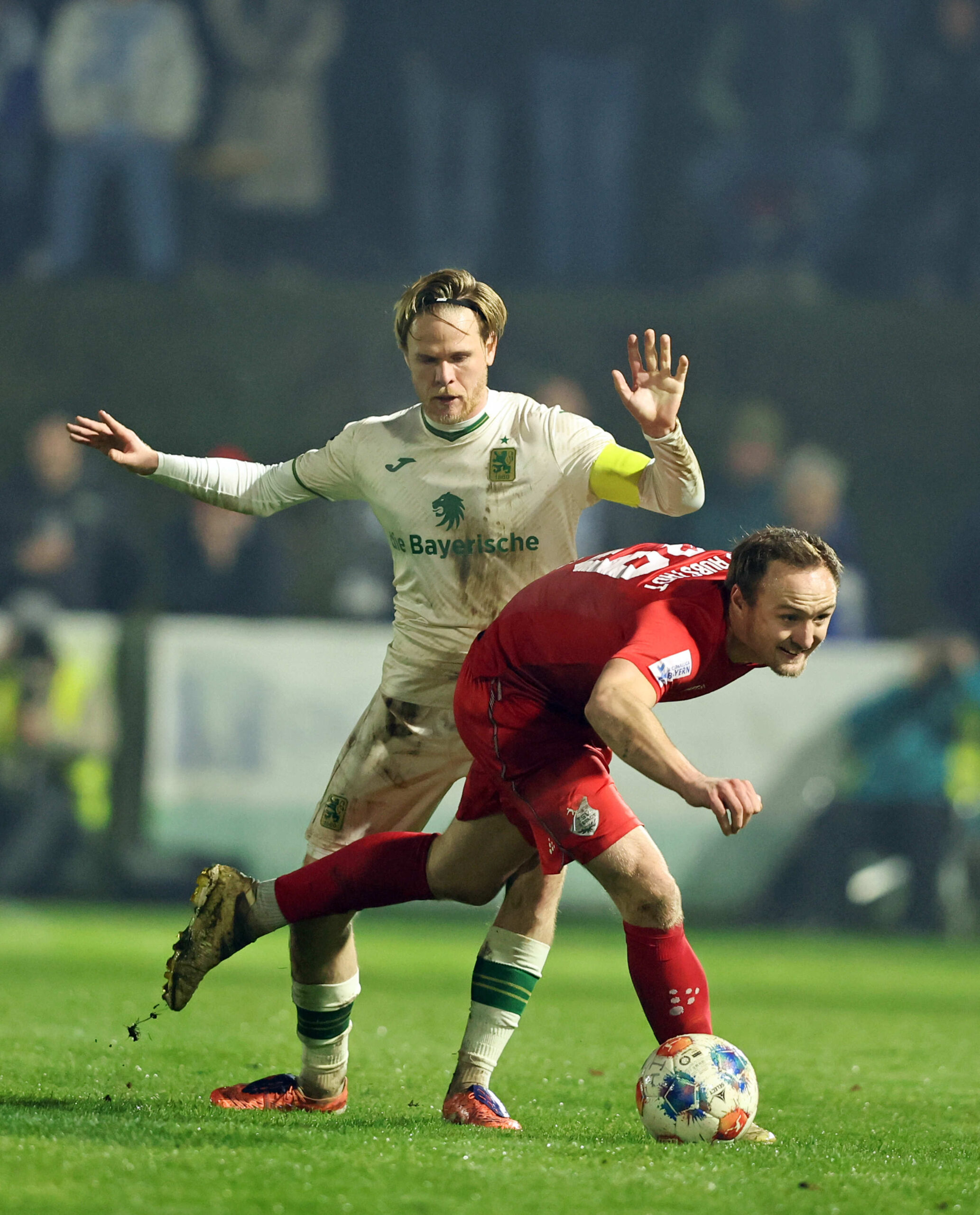 Matchworn beim Toto-Pokal in Aubstadt: Thore Jacobsen-Trikot, Größe L.
