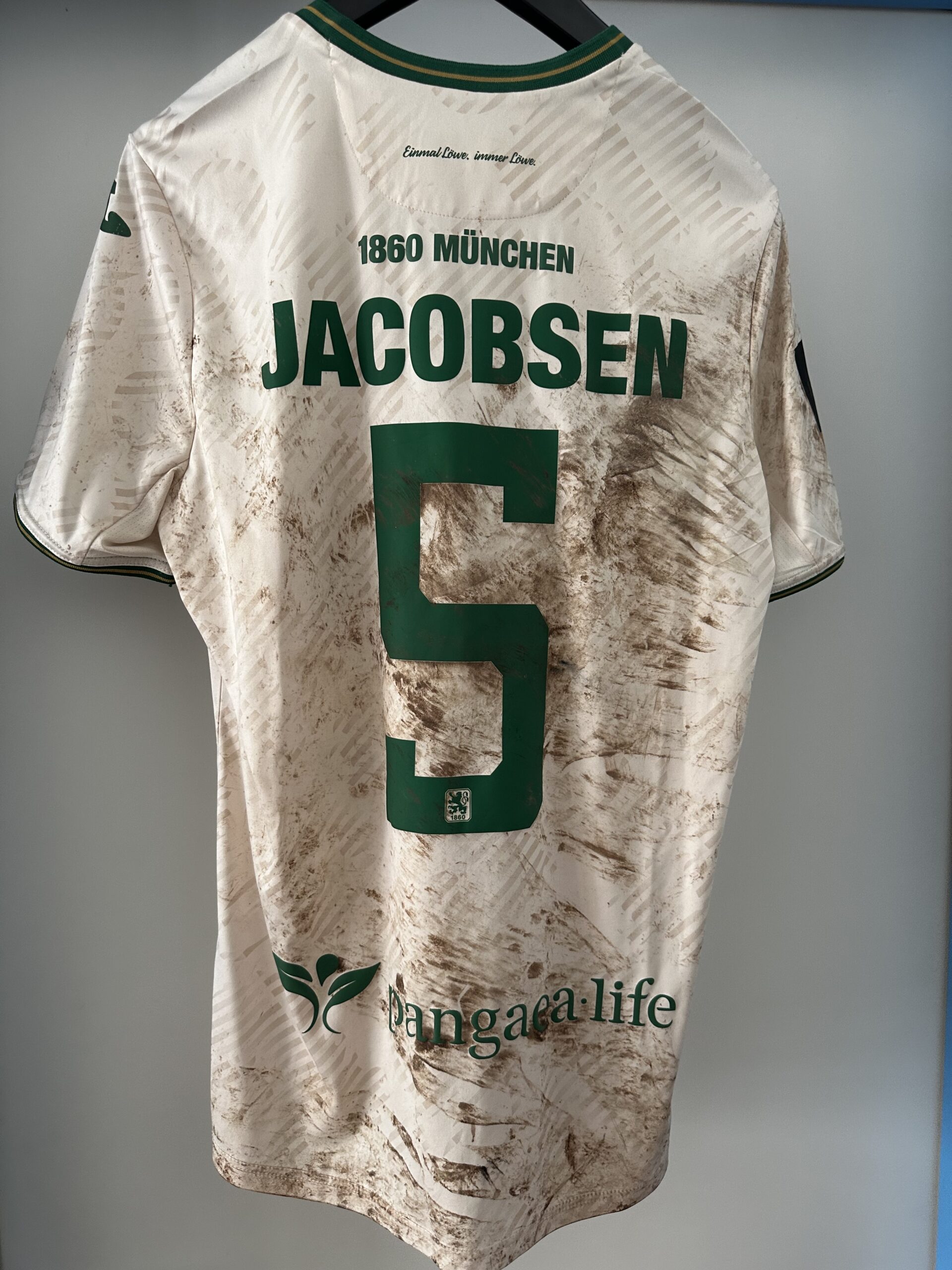 Matchworn beim Toto-Pokal in Aubstadt: Thore Jacobsen-Trikot, Größe L. – Bild 3