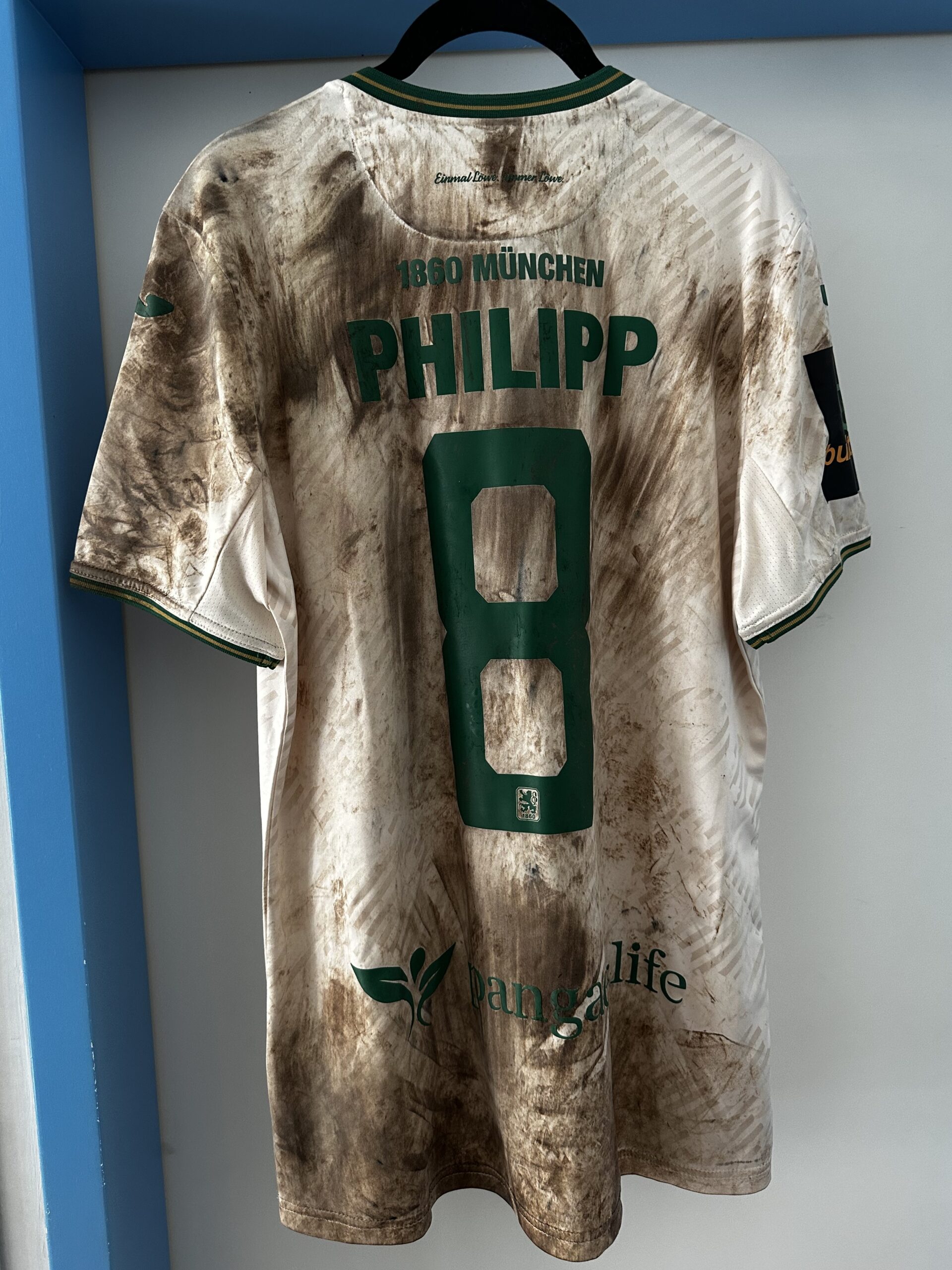 Matchworn beim Toto-Pokal in Aubstadt: David Philipp-Trikot, Größe M. – Bild 2