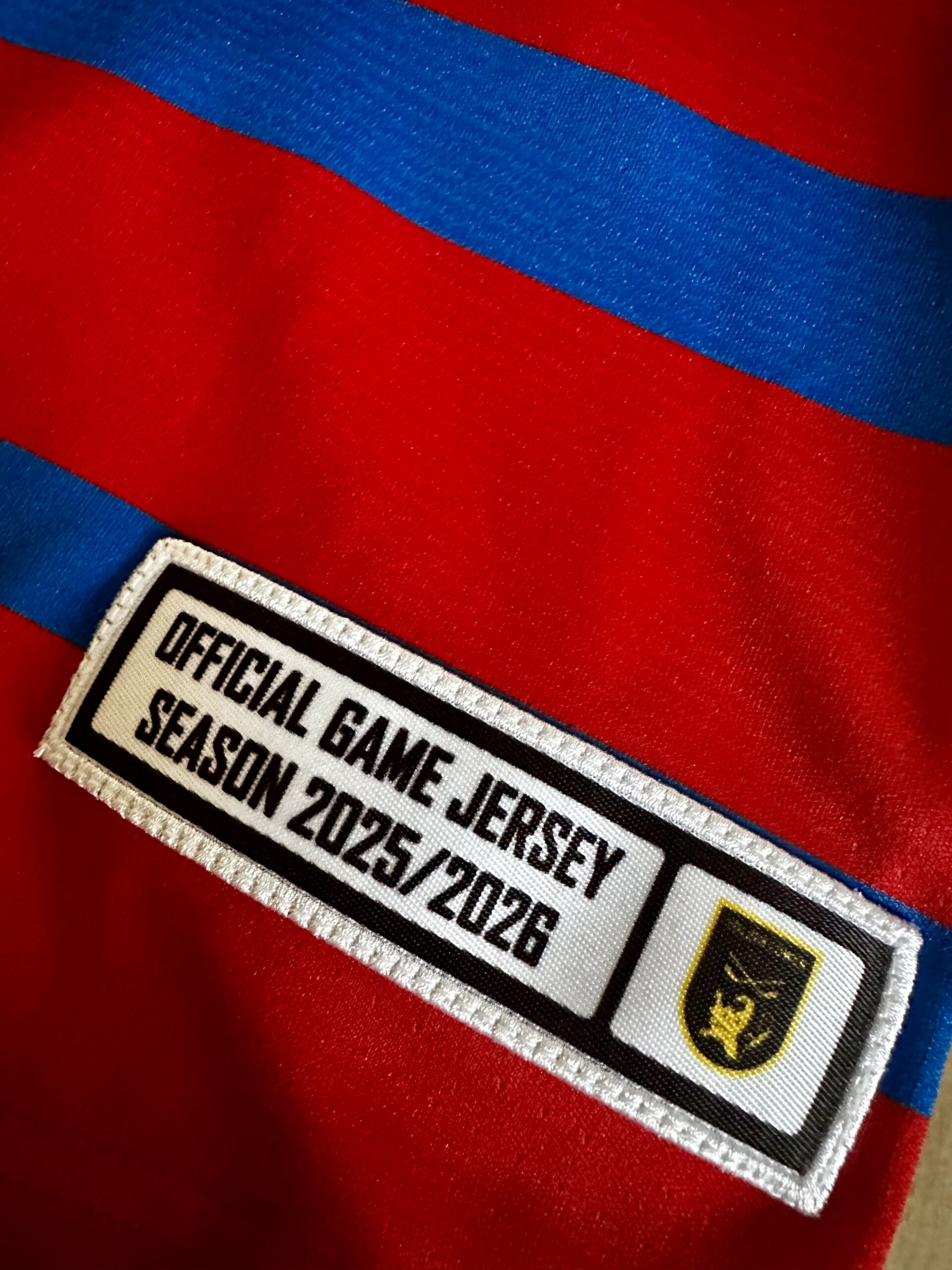 ECT: Original Spieler-Trikot Tölzer Löwen – 60 Jahre deutscher Meister – Home. #74, Ludwig Nirschl, Größe L. – Bild 5