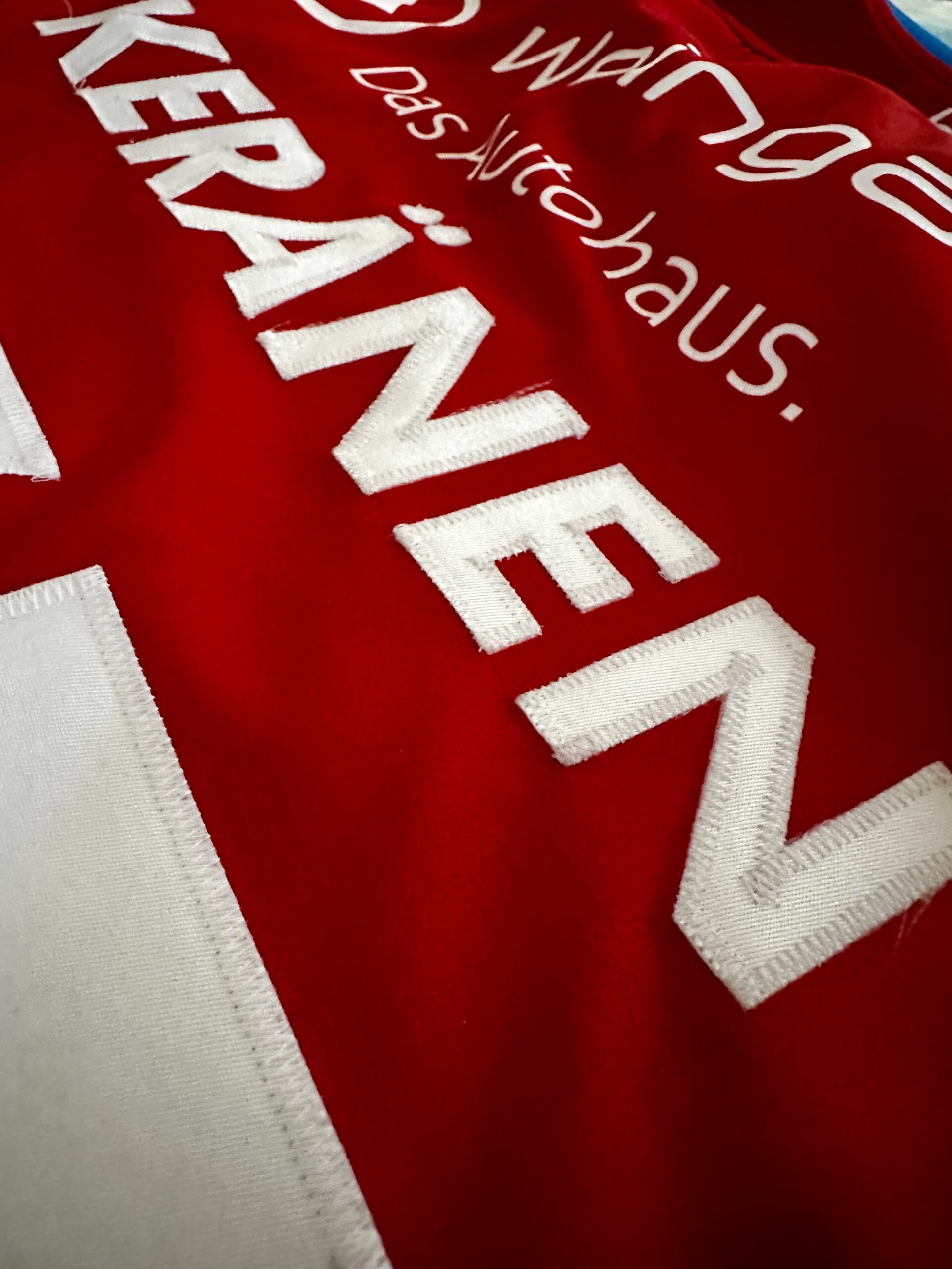 ECT: Original Spieler-Trikot Tölzer Löwen – 60 Jahre deutscher Meister – Home. #74, Ludwig Nirschl, Größe L. – Bild 8