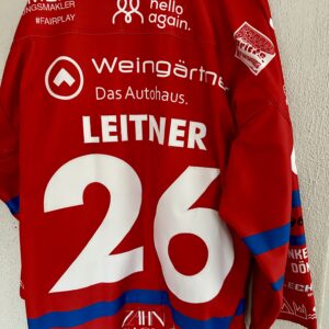 ECT: Original Spieler-Trikot Tölzer Löwen - 60 Jahre deutscher Meister - Home. #26, Christoph Leitner, Größe L.