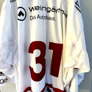 ECT: Original Spieler-Trikot Tölzer Löwen - 60 Jahre deutscher Meister - Away. #31, Größe GXXL.
