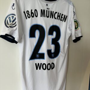 1860: DFB-Pokal-Trikot 2014, Bobby Wood, Größe M.