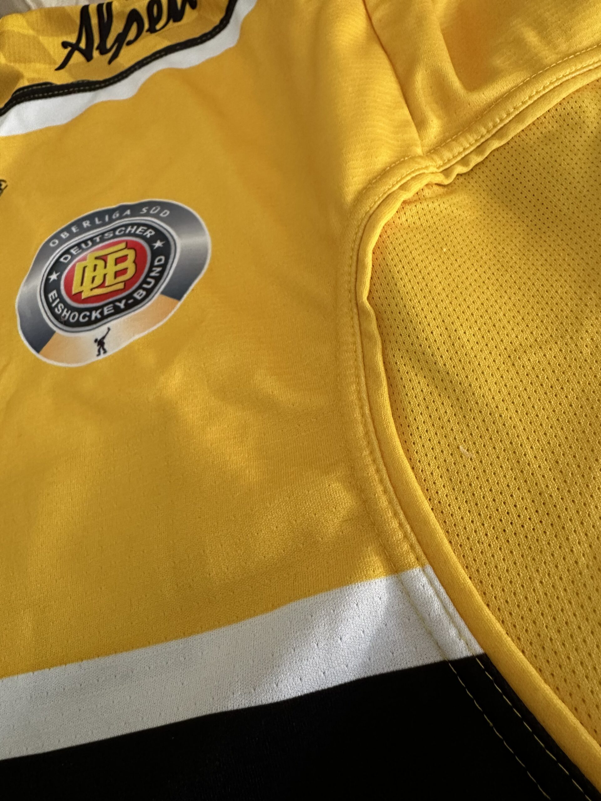 ECT: Original Spieler-Trikot Tölzer Löwen – Auswärtstrikot 25/26. #12, Andreé Hult, Größe L. – Bild 7