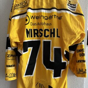 ECT: Original Spieler-Trikot Tölzer Löwen - Auswärtstrikot 25/26. #74, Ludwig Nirschl, Größe L.