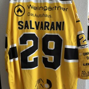 ECT: Original Spieler-Trikot Tölzer Löwen - Auswärtstrikot 25/26. #29, Enrico Salvarani, Größe GXXL.