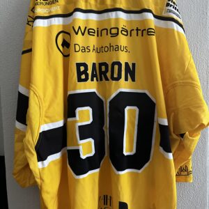 ECT: Original Spieler-Trikot Tölzer Löwen - Auswärtstrikot 25/26. #30, Joshua Baron, Größe GXXL.