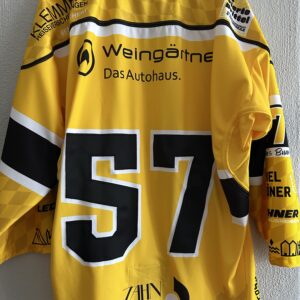 ECT: Original Spieler-Trikot Tölzer Löwen - Auswärtstrikot 25/26. #57, Größe L.