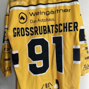 ECT: Original Spieler-Trikot Tölzer Löwen – Auswärtstrikot 25/26. #91, Alex Grossrubatscher, Größe M
