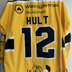 ECT: Original Spieler-Trikot Tölzer Löwen - Auswärtstrikot 25/26. #12, Andreé Hult, Größe L.