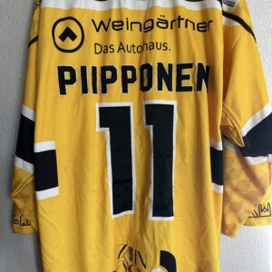 ECT: Original Spieler-Trikot Tölzer Löwen – Auswärtstrikot 25/26. #11, Topi Piipponen, Größe XL.