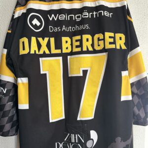 ECT: Original Spieler-Trikot Tölzer Löwen - Heimtrikot 25/26. #17, Dominik Daxlberger, Größe L.