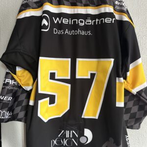 ECT: Original Spieler-Trikot Tölzer Löwen - Heimtrikot 25/26. #57, Größe L.