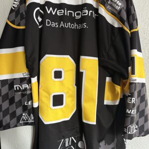 ECT: Original Spieler-Trikot Tölzer Löwen - Heimtrikot 25/26. #81, Größe XL.