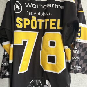 ECT: Original Spieler-Trikot Tölzer Löwen - Heimtrikot 25/26. #78, Max Spöttel, Größe L.