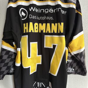 ECT: Original Spieler-Trikot Tölzer Löwen - Heimtrikot 25/26. #47, Johannes Haßmann, Größe XL.