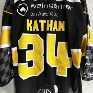 ECT: Original Spieler-Trikot Tölzer Löwen - Heimtrikot 25/26. #34, Kilian Kathan, Größe XL.
