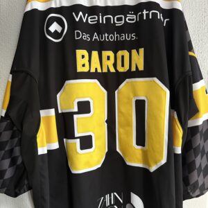 ECT: Original Spieler-Trikot Tölzer Löwen - Heimtrikot 25/26. #30, Joshua Baron, Größe GXXL.