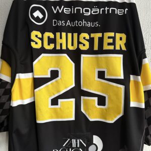 ECT: Original Spieler-Trikot Tölzer Löwen - Heimtrikot 25/26. #25, Michael Schuster, Größe XL.