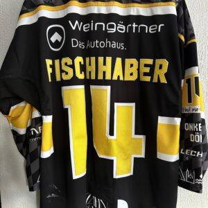 ECT: Original Spieler-Trikot Tölzer Löwen - Heimtrikot 25/26. #14, Christoph Fischhaber, Größe XL.