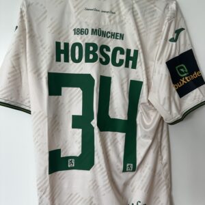 1860: Original Toto-Pokal-Trikot aus der laufenden Saison. #34 Hobsch, Größe L.