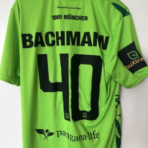1860: Original Toto-Pokal-Trikot aus der laufenden Saison. #40 Bachmann, Größe XL.