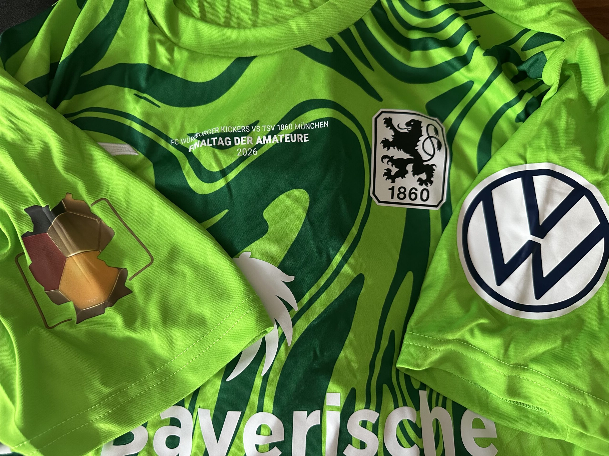 1860: Original-Trikot aus dem Toto-Pokal-Finale. Thomas Dähne, #21, Größe 2XL. – Bild 4