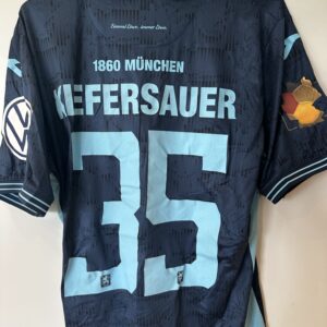 1860: Original-Trikot aus dem Toto-Pokal-Finale. Xaver Kiefersauer, #35, Größe L.
