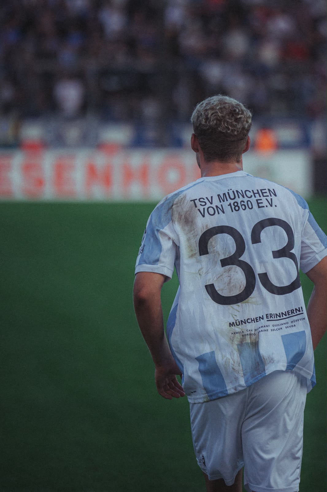 1860g: Original Societas DFB-Pokal-Trikot 1860-Kiel, #14 Dennis Dressel, Größe L. – Bild 6